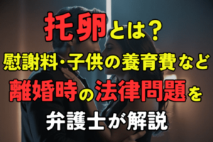 托卵とは？慰謝料・子供の養育費など離婚時の法律問題を弁護士が解説