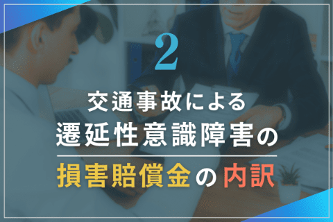 交通事故による遷延性意識障害の損害賠償金の内訳